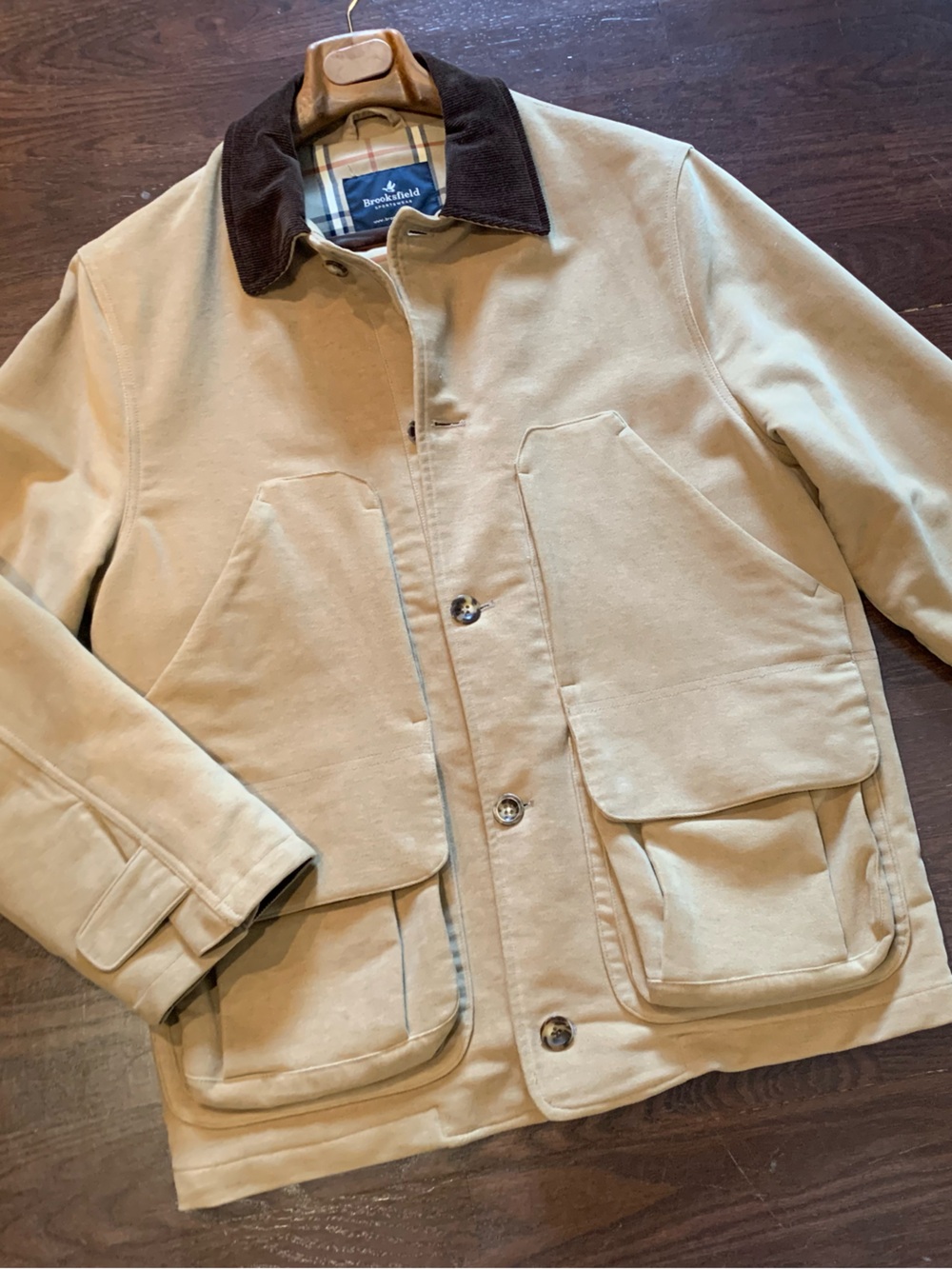 Brookfield field-style lightly padded men’s jacket
